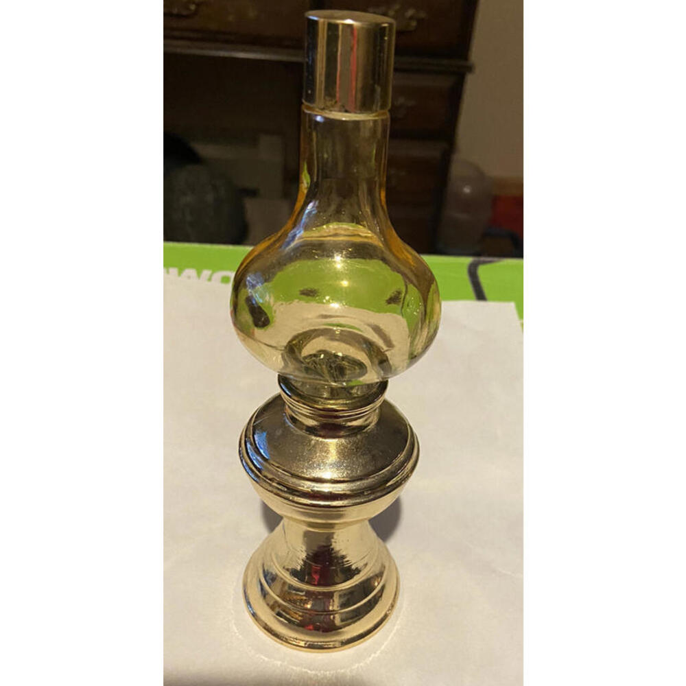 Perfume Bottle  Avon Topaz # 8. only residual perfume. smells beautiful.